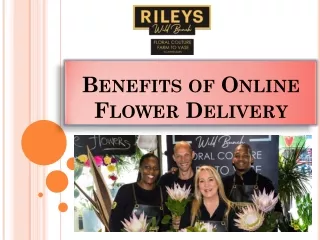 Benefits of Online Flower Delivery