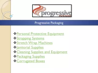 progressive packaging