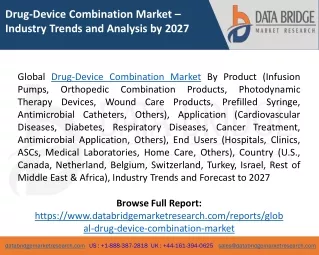 drug device combination market industry trends