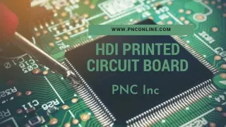 HDI Printed Circuit Board