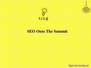 seo onto the summit
