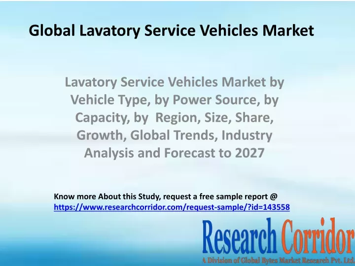 global lavatory service vehicles market