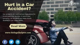 Hurt in a Car Accident? See If You Qualify for Compensation