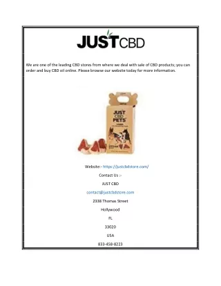 we are one of the leading cbd stores from where