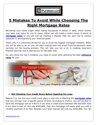 5 mistakes to avoid while choosing the right