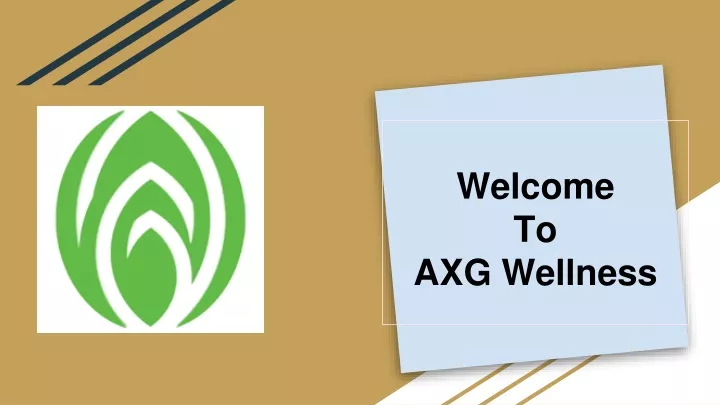 welcome to axg wellness