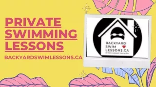 Private swimming lessons in Vancouver