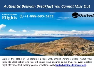 Authentic Bolivian Breakfast You Cannot Miss Out