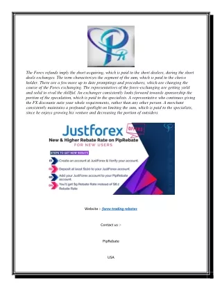 the forex refunds imply the short acquiring which