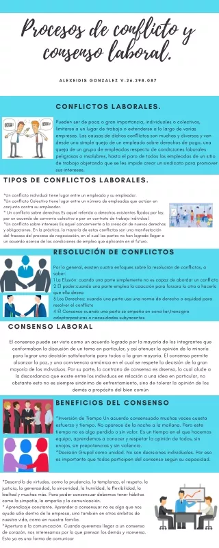 procesos de conflicto y consenso laboral