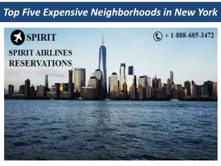 Top Five Expensive Neighborhoods in New York