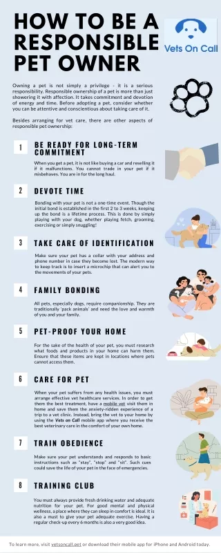 how to be a responsible pet owner