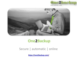 Online Backup Software - One2Backup