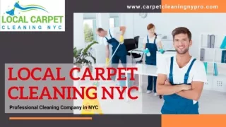 Reliable Carpet Cleaning services in NYC. Call @ 917-565-8932