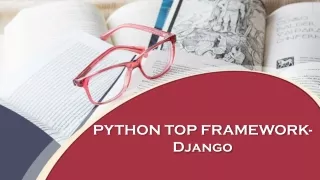 python top framework django