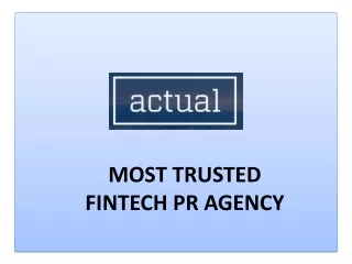 best fintech PR agency