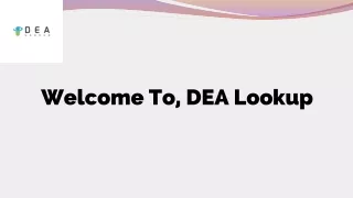 Physician Dea Lookup Delaware