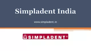 www simpladent in