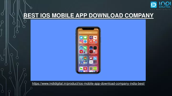best ios mobile app download company