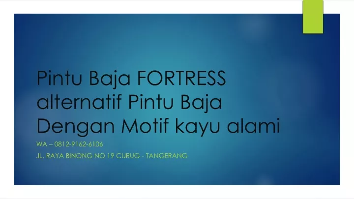 pintu baja fortress alternatif pintu baja dengan motif kayu alami