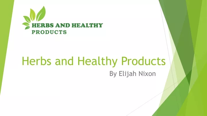 herbs and healthy products