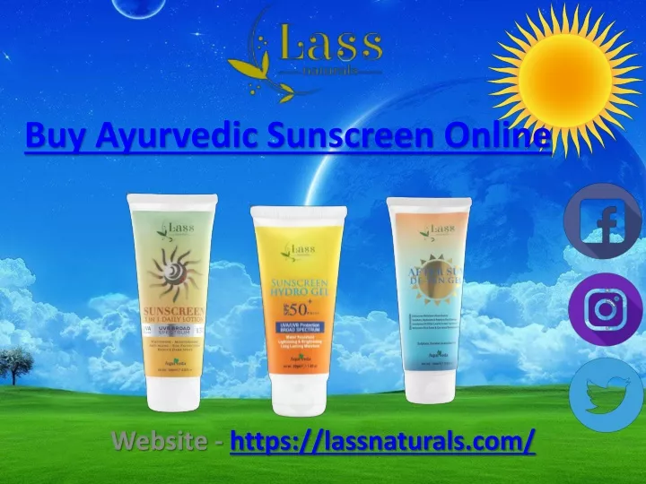 buy ayurvedic sunscreen online
