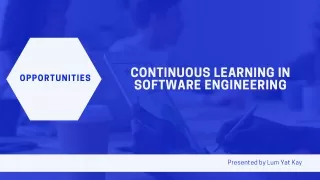 continuous learning in software engineering