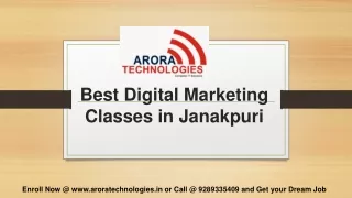 best digital marketing classes in janakpuri