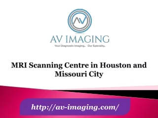 MRI Scanning Centre in Houston and Missouri City