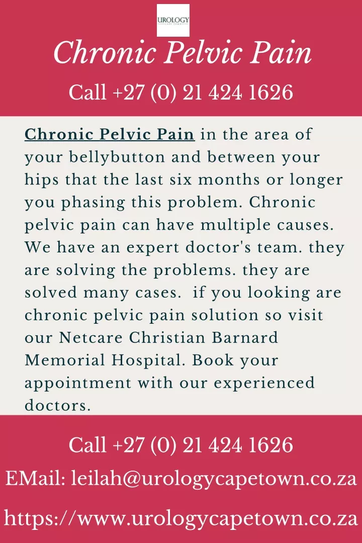 chronic pelvic pain