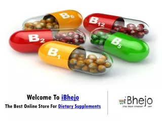 Best Dietary Supplements Products - Imported From USA | iBhejo