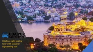 Udaipur sightseeing tour with Udaipur sightseeing taxi