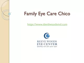 Family Eye Care Chico