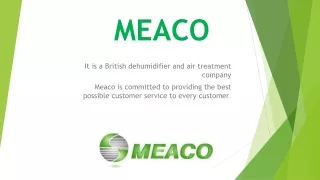 MeacoDry 12LB dehumidifier