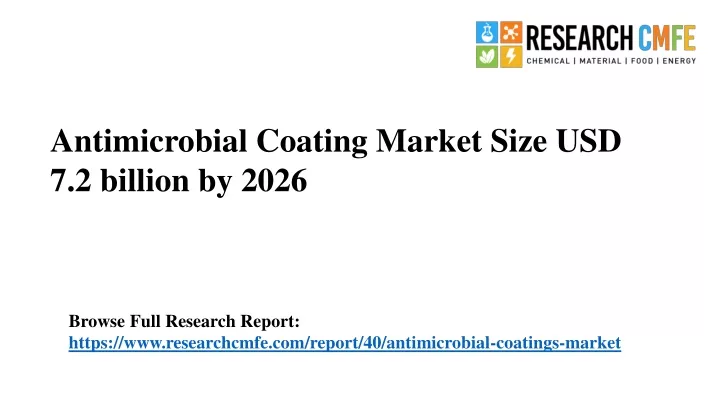 antimicrobial coating market size usd 7 2 billion