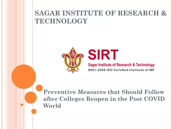 sagar institute of research technology