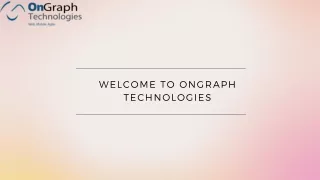 welcome to ongraph technologies