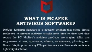 mcafee login