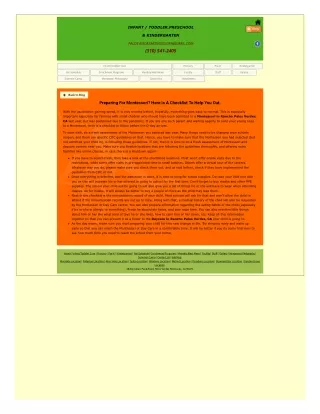 infant toddler preschool