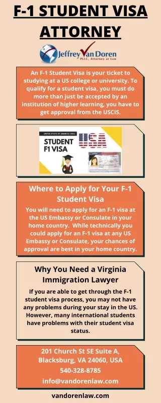 F-1 Student Visa Attorney