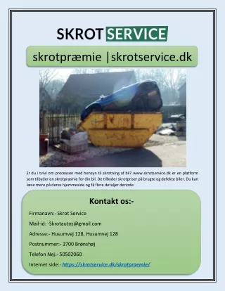 skrotpr mie skrotservice dk