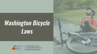 Washington Bicycle Laws
