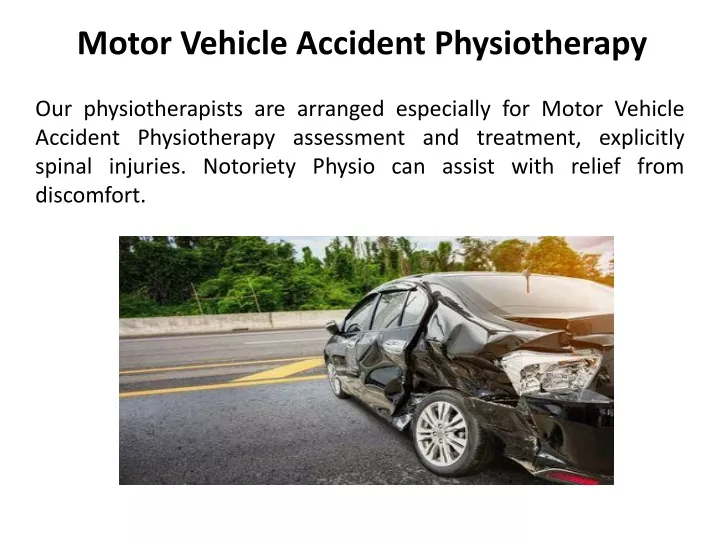 motor vehicle accident physiotherapy
