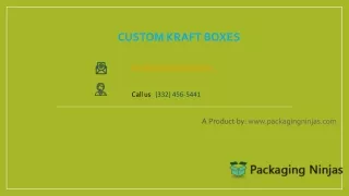 custom kraft boxes