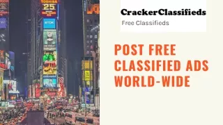 Post Free Classifieds Ads Worldwide
