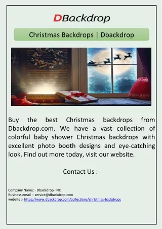christmas backdrops dbackdrop