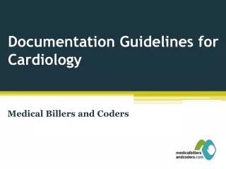 documentation guidelines for cardiology