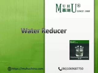 Use Water Reducer in concrete to reduce the water content| MUHU Russia