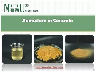 Buy Admixture in Concrete to Improve the Product Performance