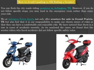 Scooters for Sale in Grand Prairie, TX - Arlington Power Sports